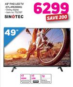 Sinotec 49" FHD LED TV STL-49E2000G