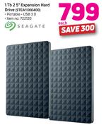 Seagate 1TB 2.5" Expansion Hard Drive STEA1000400-Each