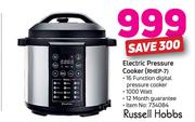 Russell Hobbs 1000 Watt Electric Pressure Cooker RHEP-7