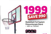 Baketball Full System Polycarbonate Stand