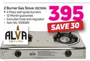 Alva 2 Burner Gas Stove GCS04