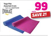 Everlast Yoga Mat Assorted 3mm Each