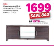 Kitts Entertainment Unit 54x150x36cm