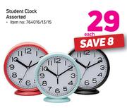 Student Clock Assorted-Each