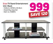Enzo TV Stand Entertainment Unit Black
