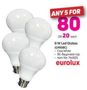 Eurolux 6W LED Globes BC G980BC-For 5