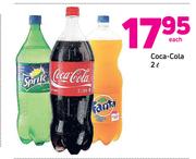 Coca Cola-2Ltr Each