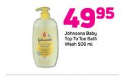 Johnsons Baby Top To Toe Bath Wash-500ml