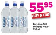 Bon Aqua Still Prepared Water-6x750ml
