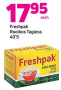 Freshpak Rooibos Tagless-40's Pack