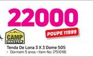 Camp Master Tenda de Lona 3x3 Dome 505 