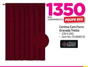 Always Home Cortina com Forró Gravada Trellis por comprimento