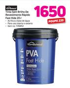 Homestead tinta sem brilho de revestimento rapido Fast Hide 20Ltr