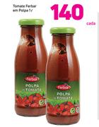 Tomate ferbar em polpa-1Ltr cada
