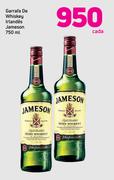 Garrafa de Whisky Irlandês Jameson-750ml cada