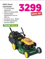 Trimtech 160cc on sale petrol lawnmower