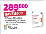 Microsoft Office 365 Home MS M6GQ-00686