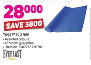 Everlast Yoga Mat 3mm