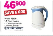Westpoint 1.7Ltr Water Kettle WT1700KT