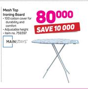 Mainstays Mesh Top Ironing Board