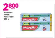 Whitedent Herbal Tooth Paste-250g Each