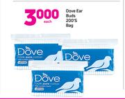 Dove Ear Buds 200’s Pack-Each