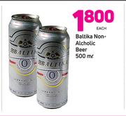 Baltika Non-Alcoholic Beer-500ml Each