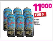 Safari Lager-6x500ml