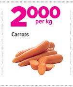 Carrots-Per kg