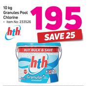 Hth 10Kg Granules Pool Chlorine