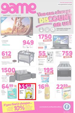 Game Ghana : You Can Always Discount On Us (12 April - 24 April 2018), page 1