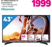 Hisense 43" Digital Satellite TV HE43M2160FTS