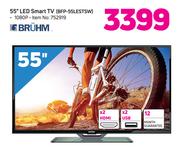 Bruhm 55" LED Smart TV BFP-55LESTSW