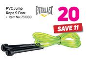 Everlast PVC Jump Rope 9 Foot