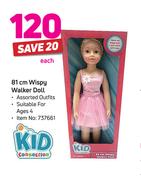 Kid Connection 81cm Wispy Walker Doll