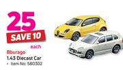 Bburago 1.43 Diecast Car-Each