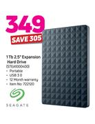 Seagate 1 TB 2.5" Expansion Hard Drive STEA1000400
