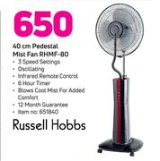 Russell Hobbs 40cm Pedestal Mist Fan RHMF-80