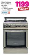 Scanfrost 50cm Stainless Steel Gas Stove SFC5402