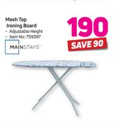 Mainstays Mesh Top Ironing Board