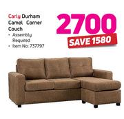 Carly Durham Camel Corner Couch