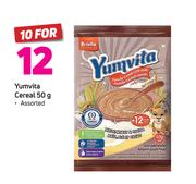Yumvita Cereal-10 x 50g