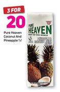 Pure Heaven Coconut And Pineapple-3 x 1L