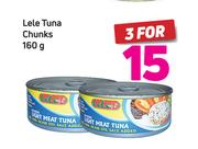 Lele Tuna Chunks-3 x 160g