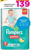 Pampers Pants Size 4-Per Nappy