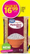 Great Value Rice-2kg Each