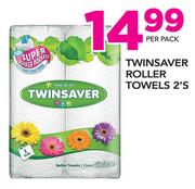 Twinsaver Roller Towels-2's Pack