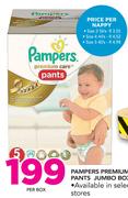 Pampers Premium Pants Jumbo Box-Per Box