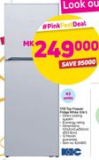 KIC 170Ltr Top Freezer Fridge White 518 1
