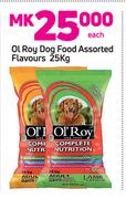 Ol Roy Dog Food Assorted Flavours-25Kg Each